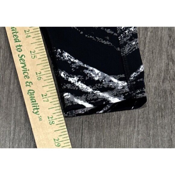 Victorias Secret PINK Active Compression Leggings Womens S Reflective Black - Picture 6 of 7